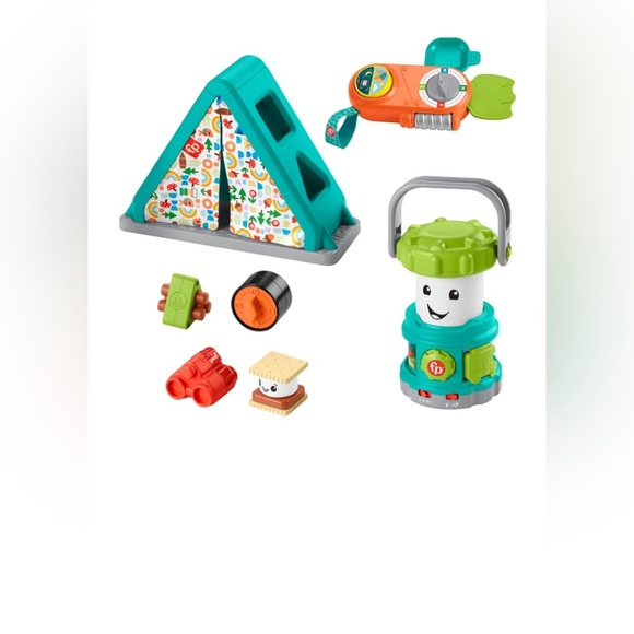Fisher Price let’s go camping gift set infant learning toy - Picture 1 of 2